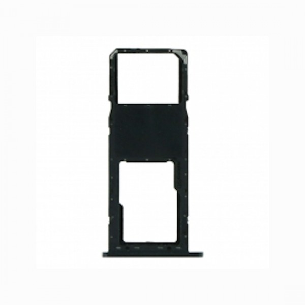 Tiroir de carte sim pour Samsung Galaxy A01 Single Card Noir