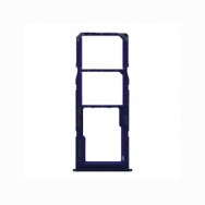 Tiroir de carte sim pour Samsung Galaxy A30s/A50s/A70s Dual Card Violet