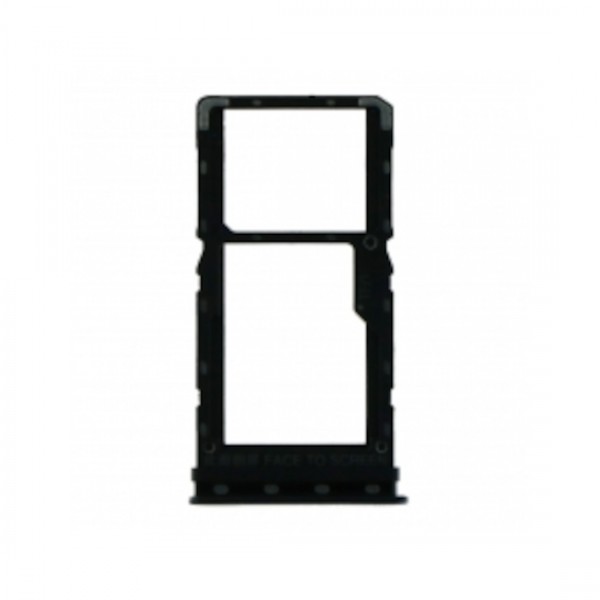 Tiroir carte sim pour Xiaomi Mi A3 Double sim Noir