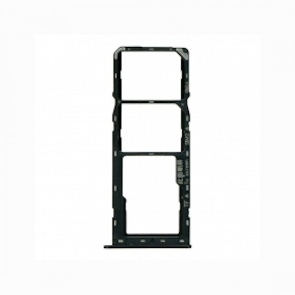 Tiroir de carte sim pour Samsung Galaxy A10s Dual Card Noir