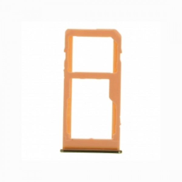 Tiroir de carte sim pour Samsung Galaxy A60 Dual Card Gold / Or
