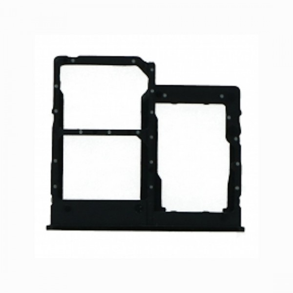Tiroir de carte sim pour Samsung Galaxy A20e Dual Card noir