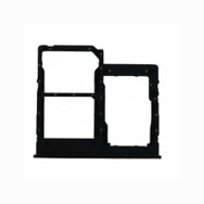 Tiroir de carte sim pour Samsung Galaxy A2 CORE Dual Card Noir