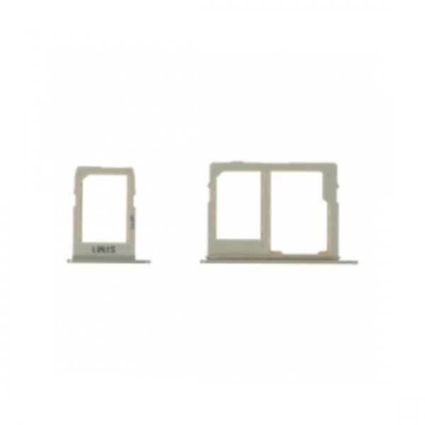 Tiroir de carte sim pour Samsung Galaxy J2 Core J260 Dual Card Gold / Or