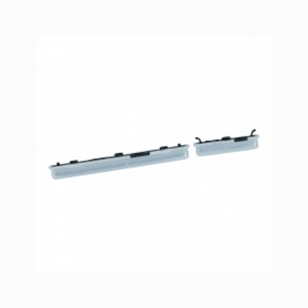 Touche latéral ( volume et power) pour Samsung Galaxy A20/A50/A30/A40/A70 Blanc 2pcs in one set