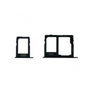 Tiroir Carte SIM et Micro SD pour Samsung Galaxy J6/J4/J8 Dual Card noir