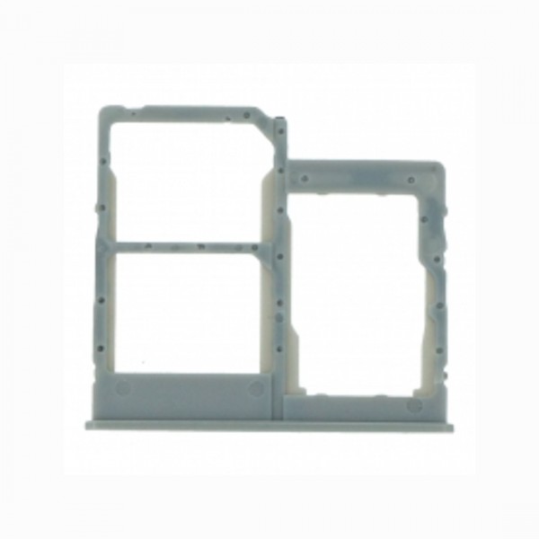 Tiroir de carte sim pour Samsung Galaxy A40 Dual Card Blanc