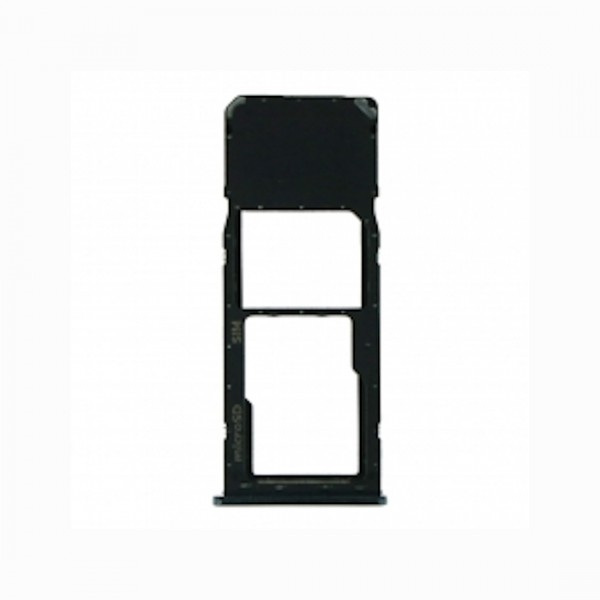 Tiroir de carte sim pour Samsung Galaxy A20/A50/A30 Single Card Noir
