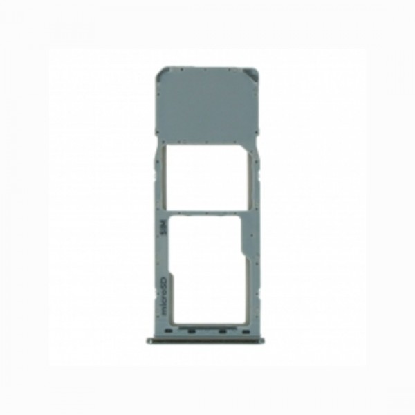 Tiroir de carte sim pour Samsung Galaxy A20/A50/A30 Single Card Blanc