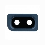 Lentille en verre caméra arrière pour Samsung Galaxy A10 noir