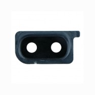 Lentille en verre caméra arrière pour Samsung Galaxy A30 noir