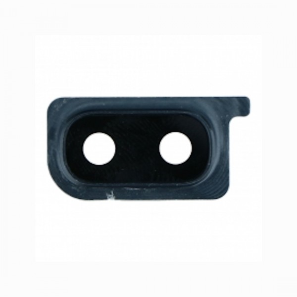 Lentille en verre caméra arrière pour Samsung Galaxy A30 noir