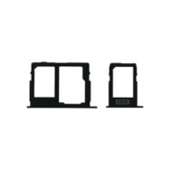 Tiroir de carte sim pour Samsung Galaxy J7 Max/J7 Neo Dual Card Noir