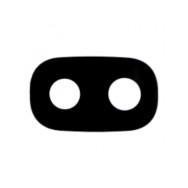 Lentille de caméra arrière pour Samsung Galaxy J7 2017/J7 Pro noir