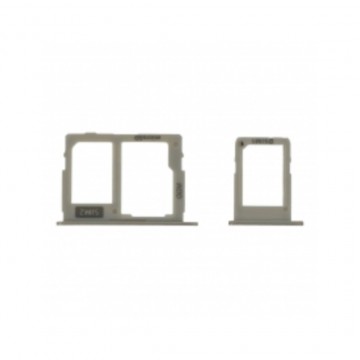 Tiroir SIM Samsung Galaxy J7 Pro Dual Card / Or Gold - Envoi gratuit 24h
