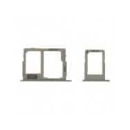 Tiroir de carte sim pour Samsung Galaxy J7 Pro Dual Card Gold / Or