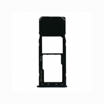Tiroir SIM Samsung Galaxy A7 2018 Single Card Version Noir - Envoi gratuit 24h