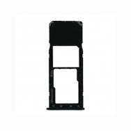 Tiroir de carte sim pour Samsung Galaxy A7 2018 Single Card Version noir