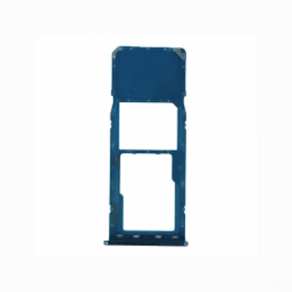 Tiroir de carte sim pour Samsung Galaxy A7 (2018) Single Card Version Bleu