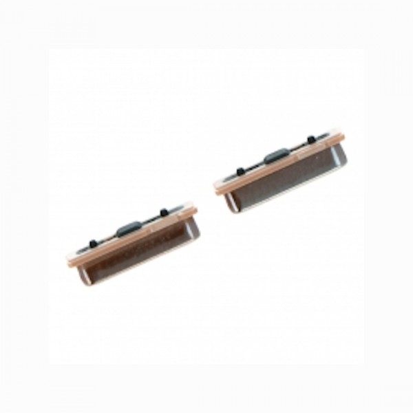 Nappe bouton Samsung Galaxy A7 (2018) / Or 2pcs in one set - Envoi gratuit 24h
