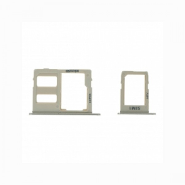 Tiroir de carte sim pour Samsung Galaxy A6 Plus 2018/A6 2018 Single Card Gold / Or