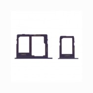 Tiroir de carte sim Samsung Galaxy A6 Plus 2018/A6 2018 Dual Card Violet