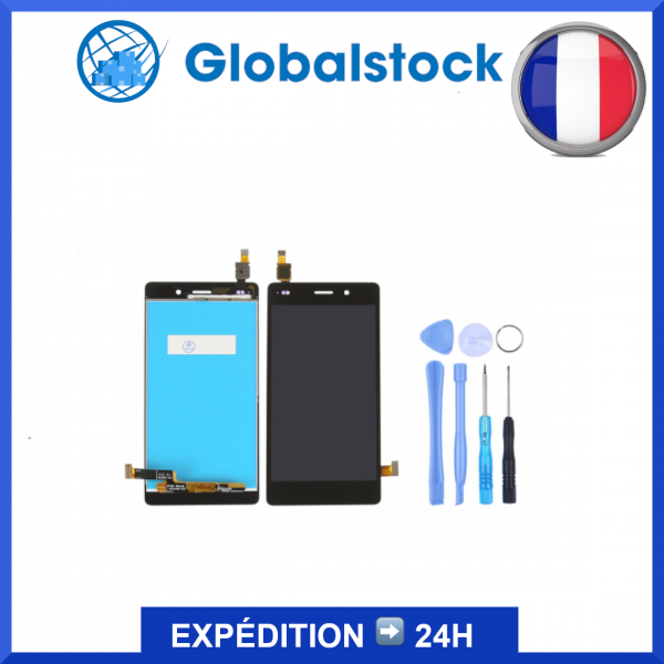 Écran Huawei Ascend P8 Lite LCD + vitre tactile - kit outils complet avec outils