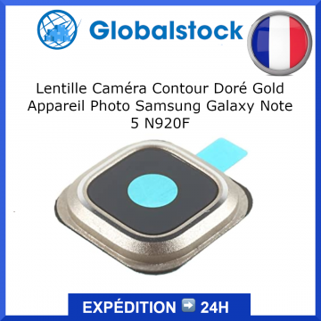 Lentille caméra Samsung Galaxy Note 5 N920F - Envoi gratuit 24h