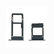 Tiroir de carte sim pour Samsung Galaxy A5 (2017) Dual Card noir
