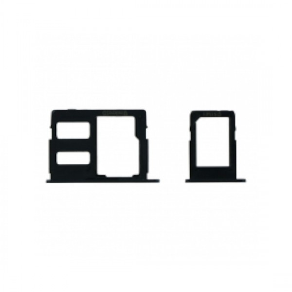 Tiroir de carte sim pour Samsung Galaxy On5 Single Card noir