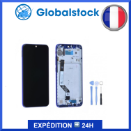 Écran Xiaomi Redmi Note 7 Bleu LCD sur châssis