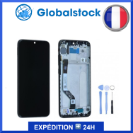 Écran Xiaomi Redmi Note 7 Noir LCD sur châssis