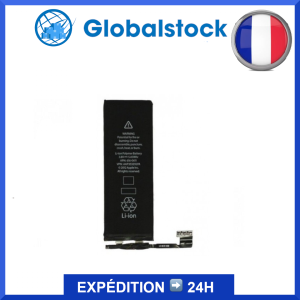 Batterie iPhone 5 / 5G - Qualité premium, envoi rapide