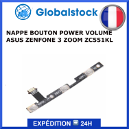 NAPPE BOUTON POWER VOLUME POUR ASUS ZENFONE 3 ZOOM ZC551KL