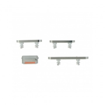 Nappe bouton iPhone 12 Pro/12 Pro Max / Argent - Envoi gratuit 24h