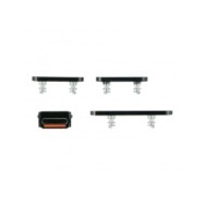 bouton latéral + Volume mute pour iPhone 12 Pro/12 Pro Max Noir