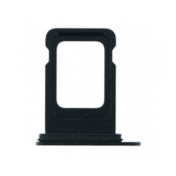 Tiroir de carte sim pour iPhone 12 Single Card Version Noir