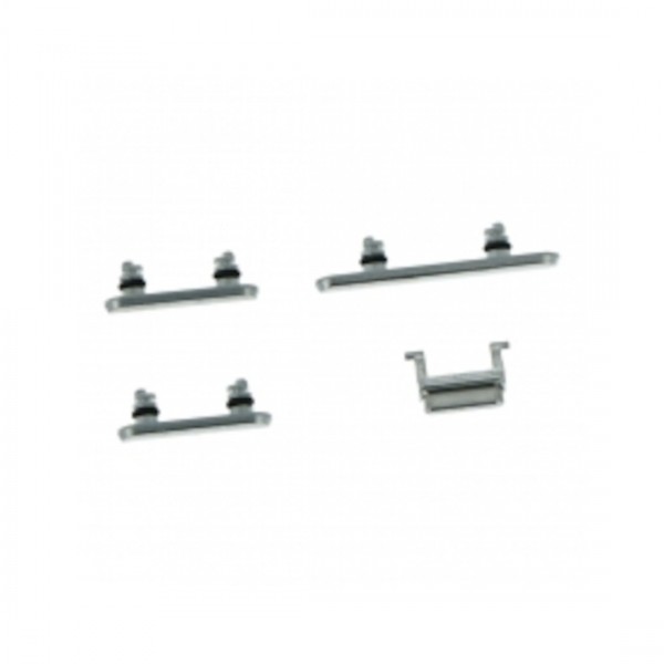 bouton latéral + Volume mute pour iPhone 11 Pro/11 Pro Max Blanc