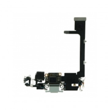 Nappe connecteur de charge sur carte mère pour  iPhone 11 Pro Blanc