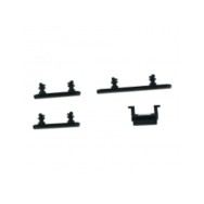 bouton latéral + Volume mute pour iPhone 11 Noir
