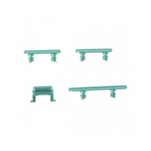 bouton latéral + Volume mute pour iPhone 11 Vert