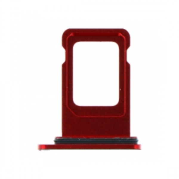 Tiroir sim avec protection waterproof pour  iPhone XR Dual Card Version Rouge