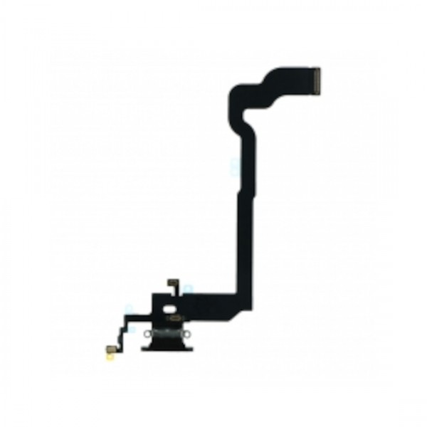Nappe connecteur de charge pour iPhone X Noir