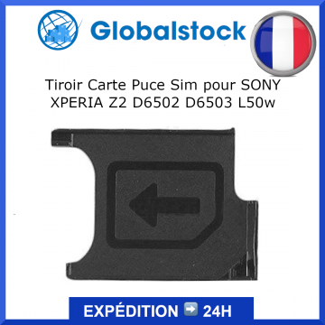 Tiroir Carte Puce Sim pour SONY XPERIA Z2 D6502 D6503 L50w