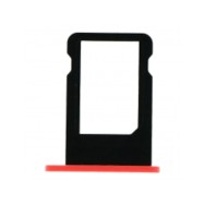 Tiroir de carte sim pour iPhone 5c Rouge