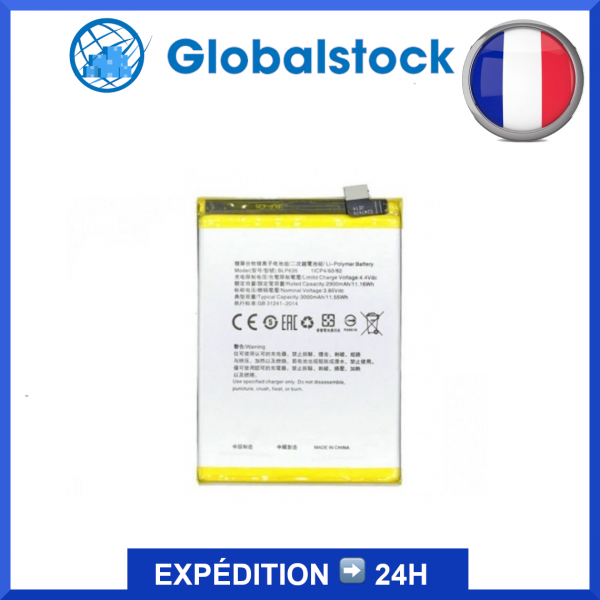 Batterie pour OPPO A5s (AX5s)/AX7/A5/Realme 2/A5s/A3s/A2 Pro