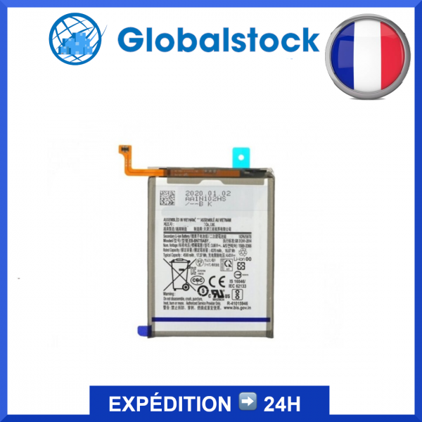 Batterie Samsung Galaxy Note 10 Lite N770 EB-BN770ABY GH82-22054A - Qualité premium, envoi rapide