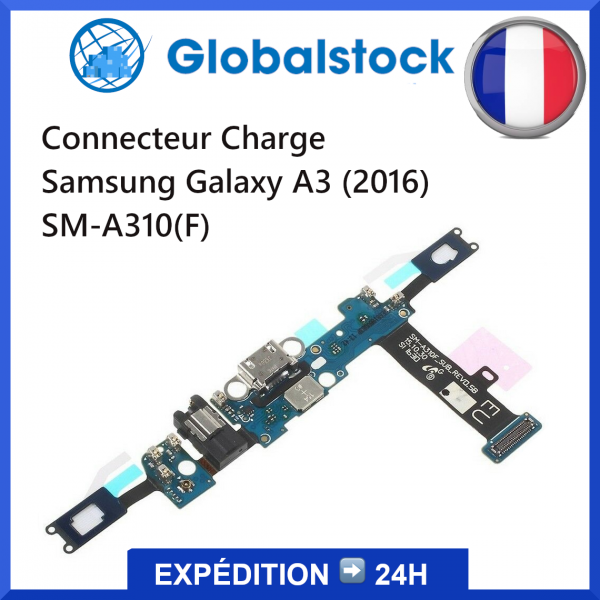 Connecteur de charge Samsung Galaxy A3 (2016) SM-A310(F) - Envoi gratuit 24h