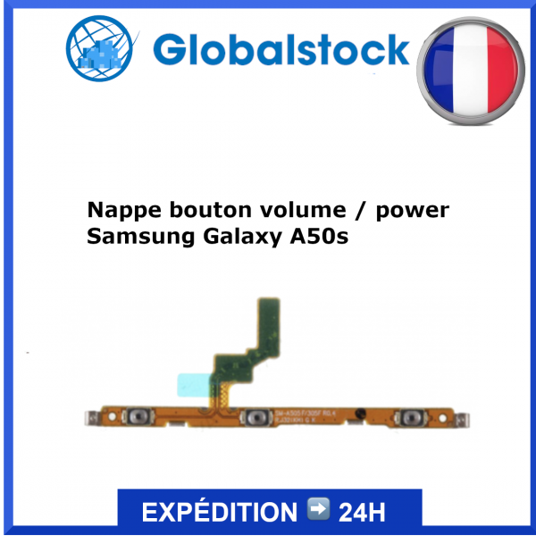 Nappe bouton volume / power pour Samsung Galaxy A50S (A507FN)