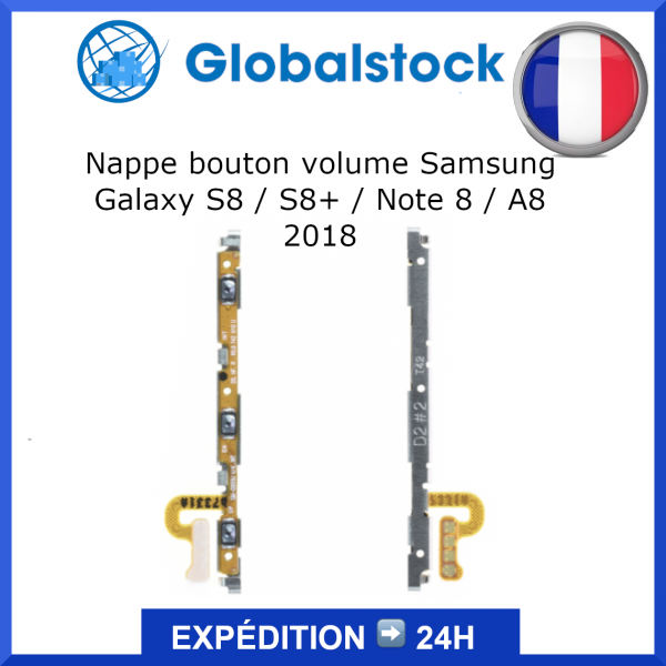 Nappe bouton Samsung Galaxy A8 2018 (A530F) - Envoi gratuit 24h